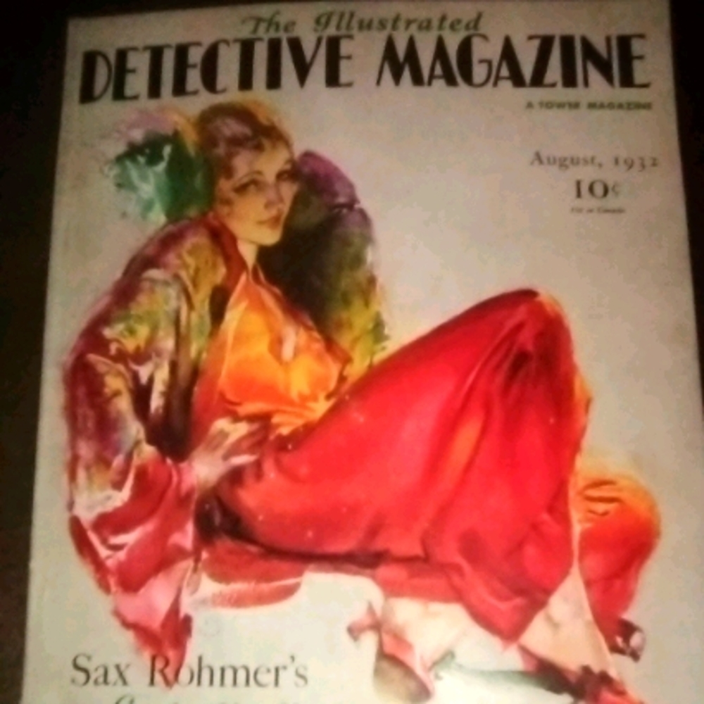 The Illustrated Detective Magazine 08/1932